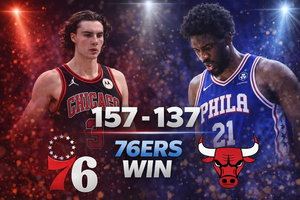 76ers vs Bulls 25-3-26
