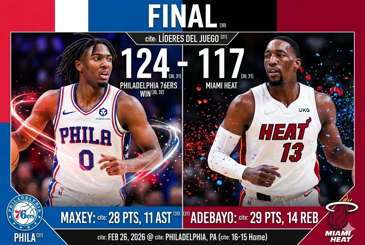 76ers vs Heat 26-2-26