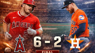 Angels derrotan 6-2 a Astros con dominio total liderado por Mike Trout