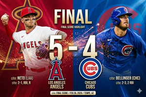 Angel vs Cubs 26-2-26