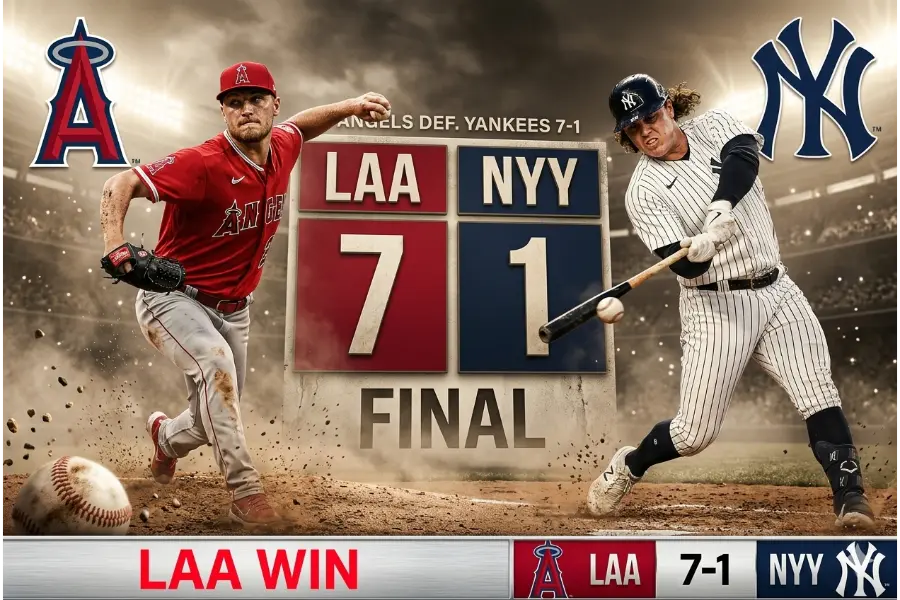 Angels vs Yankees 14-4-26
