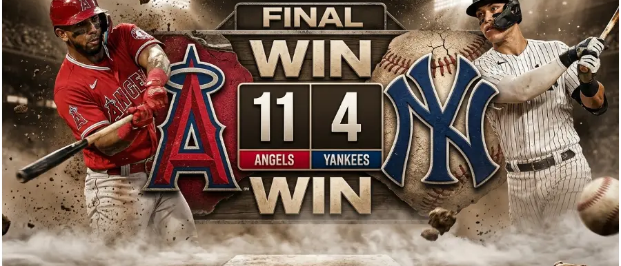 El Bronx en Silencio: Los Angels Desatan una Tormenta de Palos sobre los Yankees
