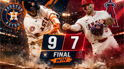 Astros vencen 9-7 a Angels: Isaac Paredes decide un duelo explosivo en Houston