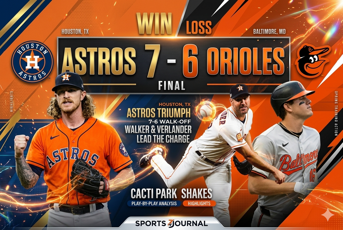 Astros vs Orioles 10-3-26