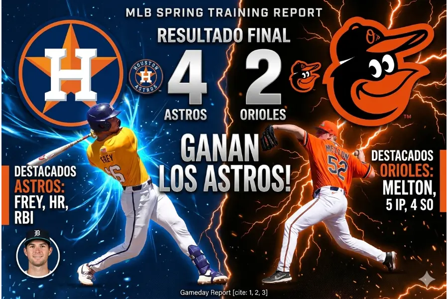 Astros vs Orioles 4-3-26