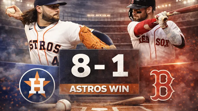 Houston Astros derrotan 8-1 a Boston Red Sox con dominio total de Lance McCullers Jr.