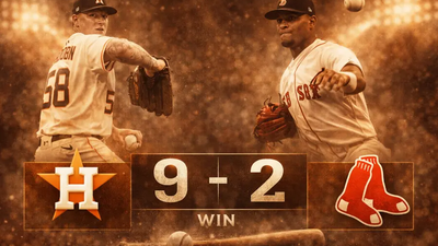 Astros aplastan a Red Sox 9-2: exhibición total de poder en Houston