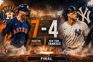 Astros vs Yankees showdown at Daikin Park