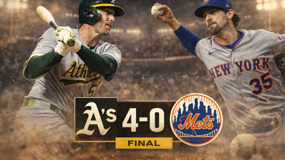 Oakland Athletics blanquean a los Mets en Queens: Crónica y Highlights