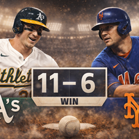 Athletics vencen a Mets 11-6 en Citi Field: Soderstrom lidera con 2 HR y 5 RBI