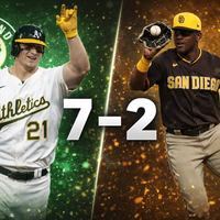 Athletics dominan a Padres 7-2 en la Cactus League
