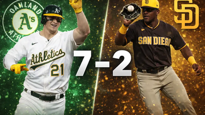 Athletics dominan a Padres 7-2 en la Cactus League
