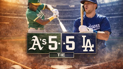 Dodgers y Athletics firman empate 5-5 en un duelo vibrante en Camelback Ranch