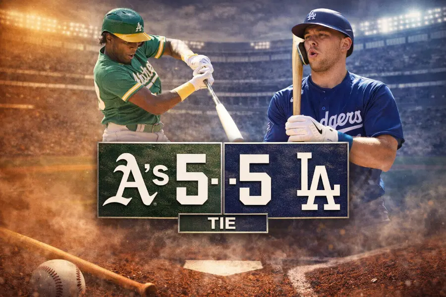 Athletics y Dodgers 21-3-26