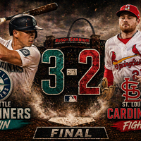 Mariners vencen 3-2 a Cardinals: Polanco decide y Seattle se impone en St. Louis
