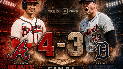 Braves dejan en el terreno a Tigers 4-3: Olson lidera remontada en Atlanta