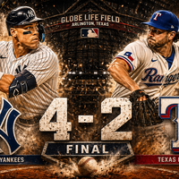 Yankees derrotan 4-2 a Rangers en Texas con poder de Aaron Judge