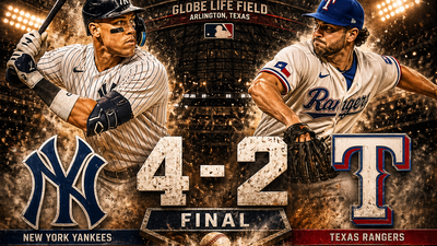 Yankees derrotan 4-2 a Rangers en Texas con poder de Aaron Judge