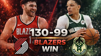 Trail Blazers aplastan 130-99 a Bucks en una exhibición dominante en Portland
