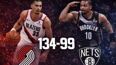 Blazers aplastan 134-99 a Nets con exhibición histórica de Camara