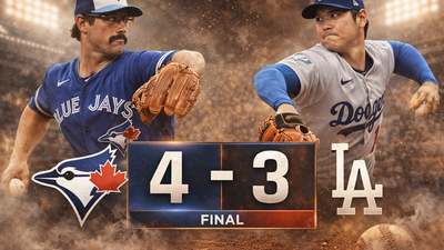 Blue Jays superan 4-3 a Dodgers en Rogers Centre con victoria de carácter