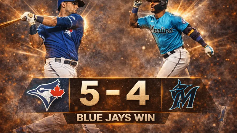 Blue Jays derrotan a Marlins en Jupiter con bateo oportuno y dominio desde la lomita