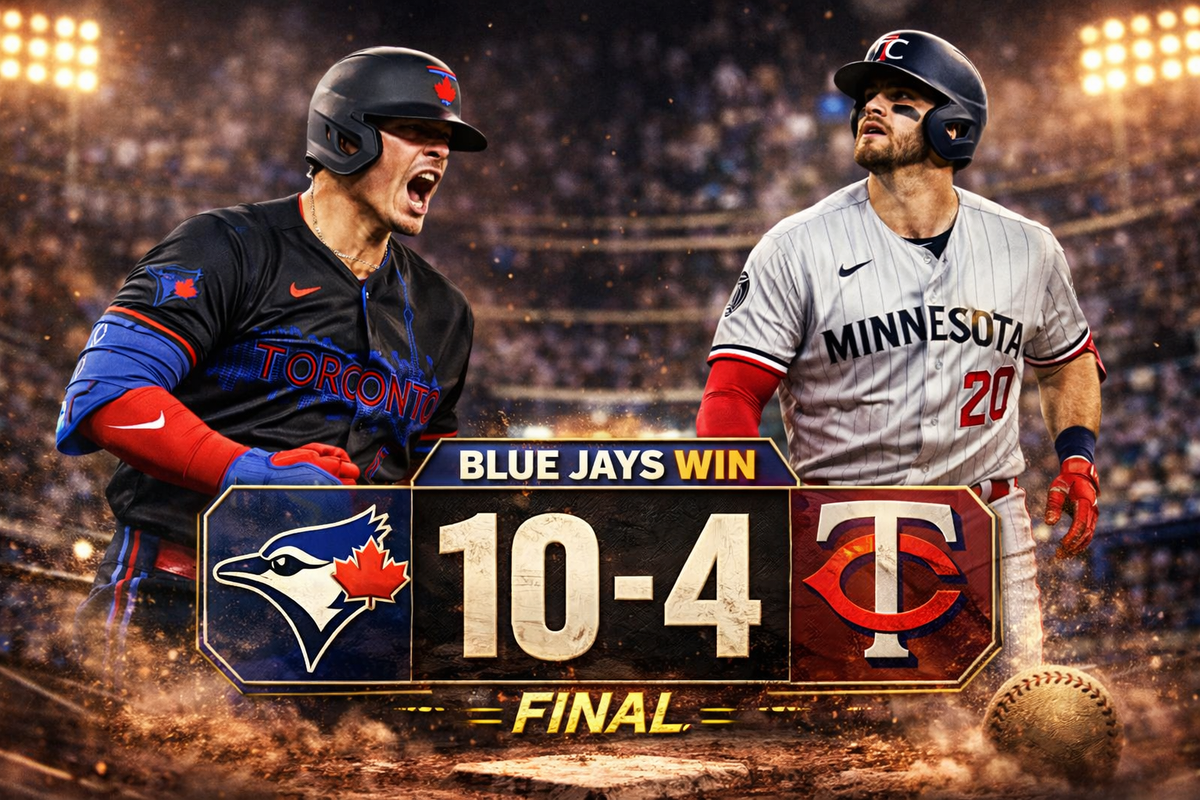 Blue Jays victorious over Twins 10-4