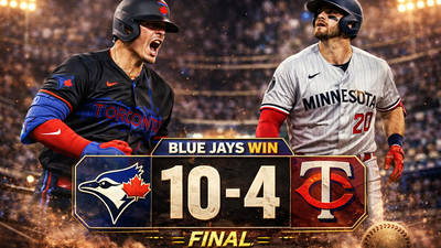 Toronto Blue Jays aplastan 10-4 a los Twins con ofensiva explosiva de 14 hits