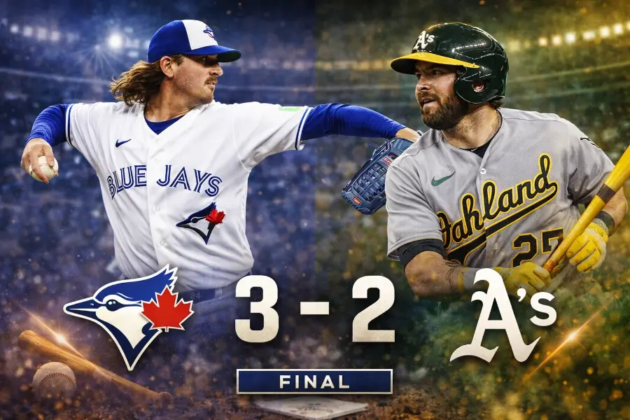 Blue Jays vs Athletics 27-3-26