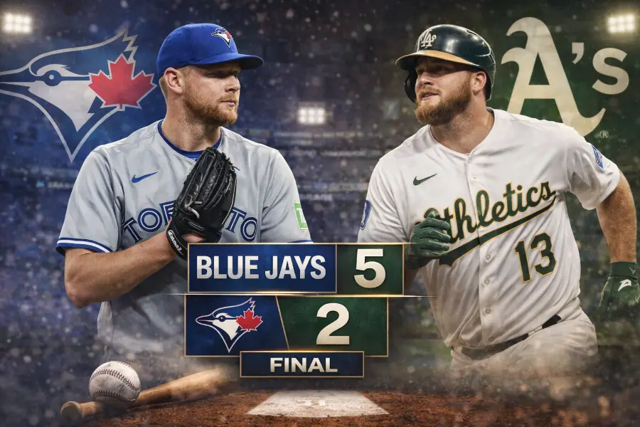 Blue Jays vs Athletics 29-3-26