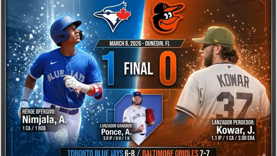 Duelo de Pitcheo en Dunedin: Blue Jays vencen 1-0 a Orioles en un juego de nervios