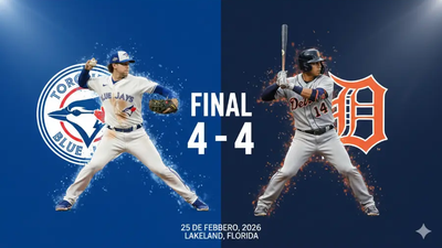 Empate de Infarto en Lakeland: Blue Jays y Tigers Dividen Honores en el Spring Training