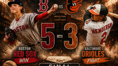 Red Sox vencen 5-3 a Orioles: Early domina y Boston se lleva el segundo juego