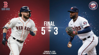 Boston Red Sox vencen a Minnesota Twins en Fort Myers con ofensiva temprana