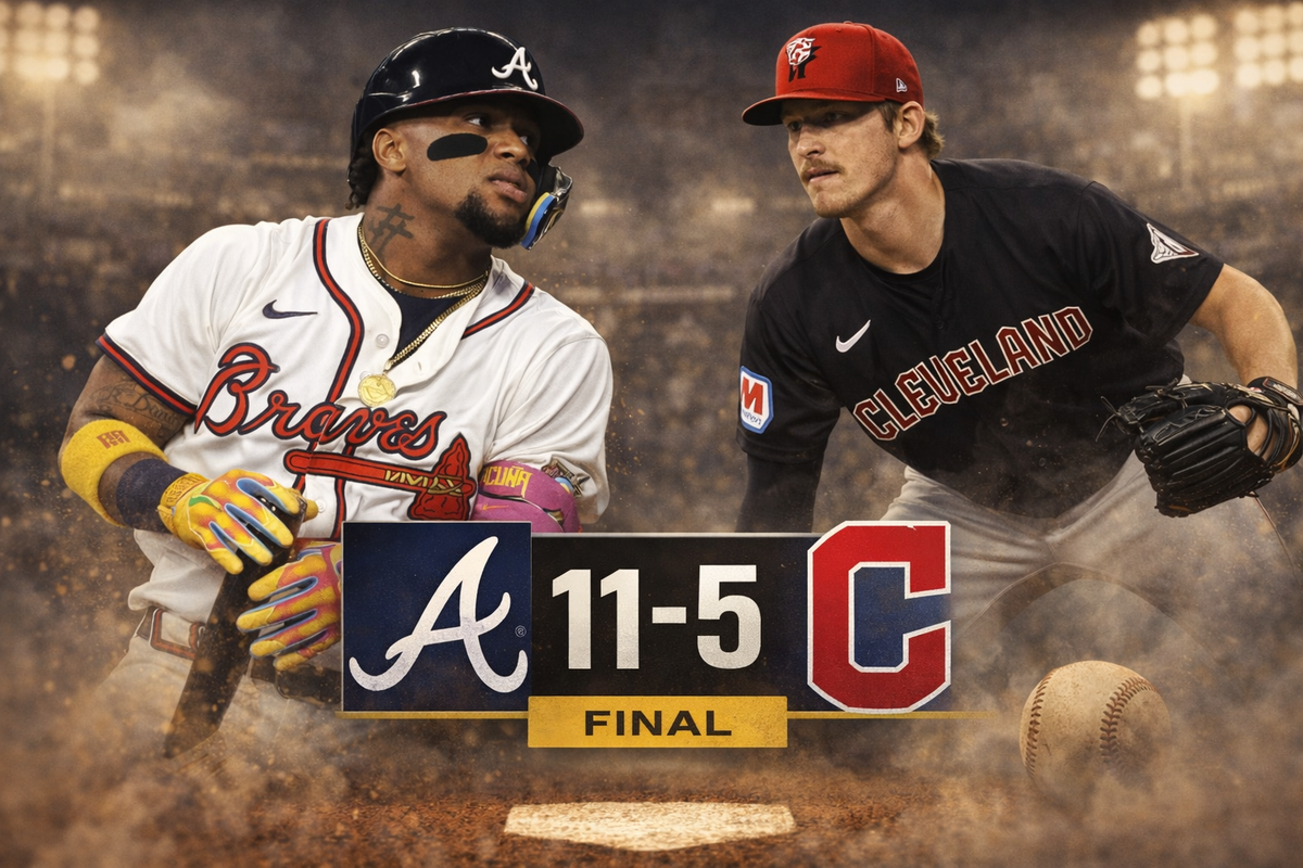 Braves defeat Guardians 11-5