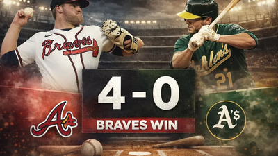 Atlanta Braves blanquean 4-0 a Oakland Athletics con dominio total de Bryce Elder