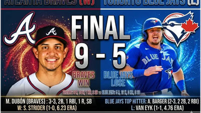 Braves imponen su ofensiva y vencen 9-5 a Blue Jays en North Port