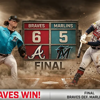 Resistencia y Gloria en Georgia: Los Braves arrebatan el triunfo a los Marlins (6-5)