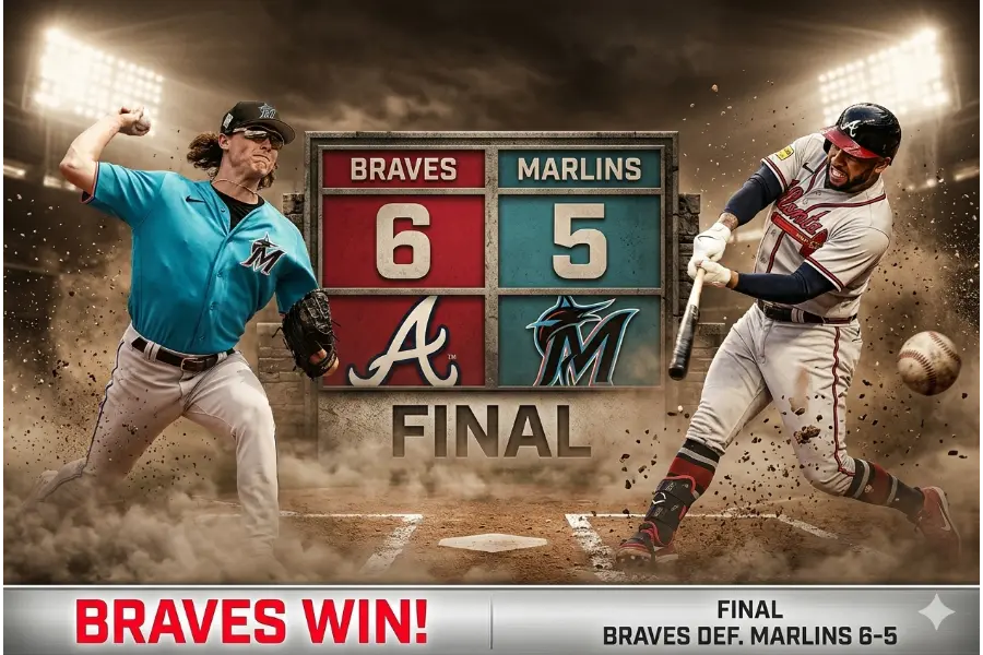 Braves vs Marlins 14-4-26