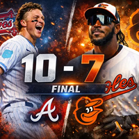 Braves derrotan a Orioles en festival ofensivo en Florida