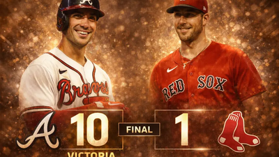 Atlanta Braves derrotan 10-1 a los Red Sox con ofensiva explosiva en Florida