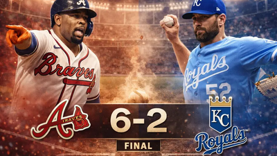 Atlanta Braves vencen a Royals con Grand Slam de Dominic Smith (6-2)