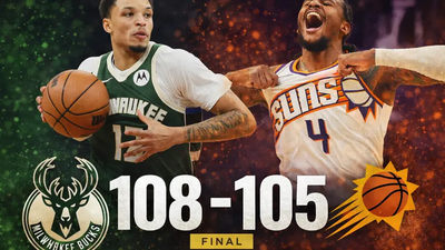 Bucks vencen 108-105 a Suns en un final de infarto en Phoenix