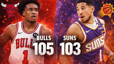 Chicago Bulls sorprenden a Phoenix Suns 105-103 en un final dramático