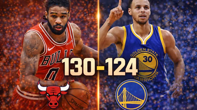 Chicago Bulls derrotan 130-124 a Golden State Warriors en un duelo ofensivo en el Chase Center