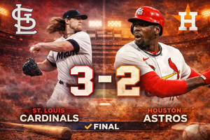 Cardinals vs Astros 22-3-26