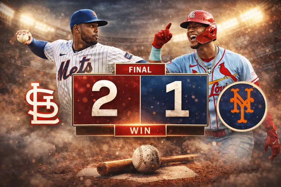 Cardinals vs Mets 1-4-26