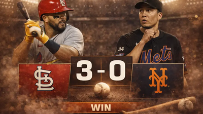 Cardinals blanquean 3-0 a Mets en St. Louis: dominio total en Busch Stadium