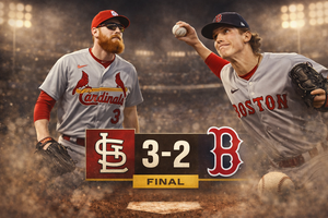 Cardinals win 3-2 in dramatic showdown