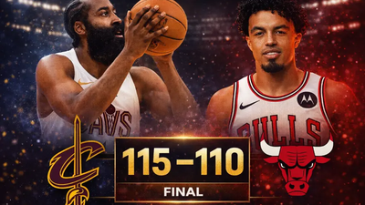 Cavaliers vencen a Bulls 115-110: Harden sentencia en Chicago